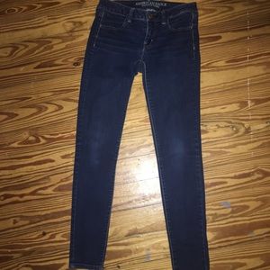 American eagle gently used jegging jeans size 2!!